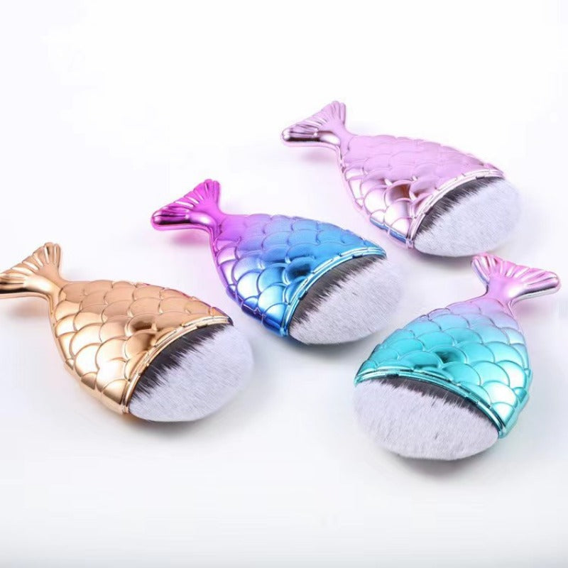 Wholesale Colorful Mask Mermaid Makeup Brush ACC-MB-Fengg008