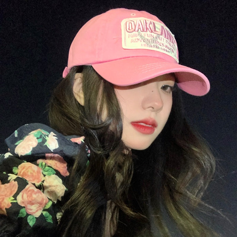 Wholesale 3D Embroidery Pink Baseball Cap ACC-HT-Xianj007