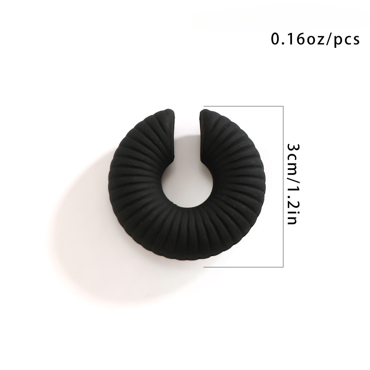 Wholesale Metal Thread Stripe Ear Clip Single Ear Bone Screw ACC-ES-QW011