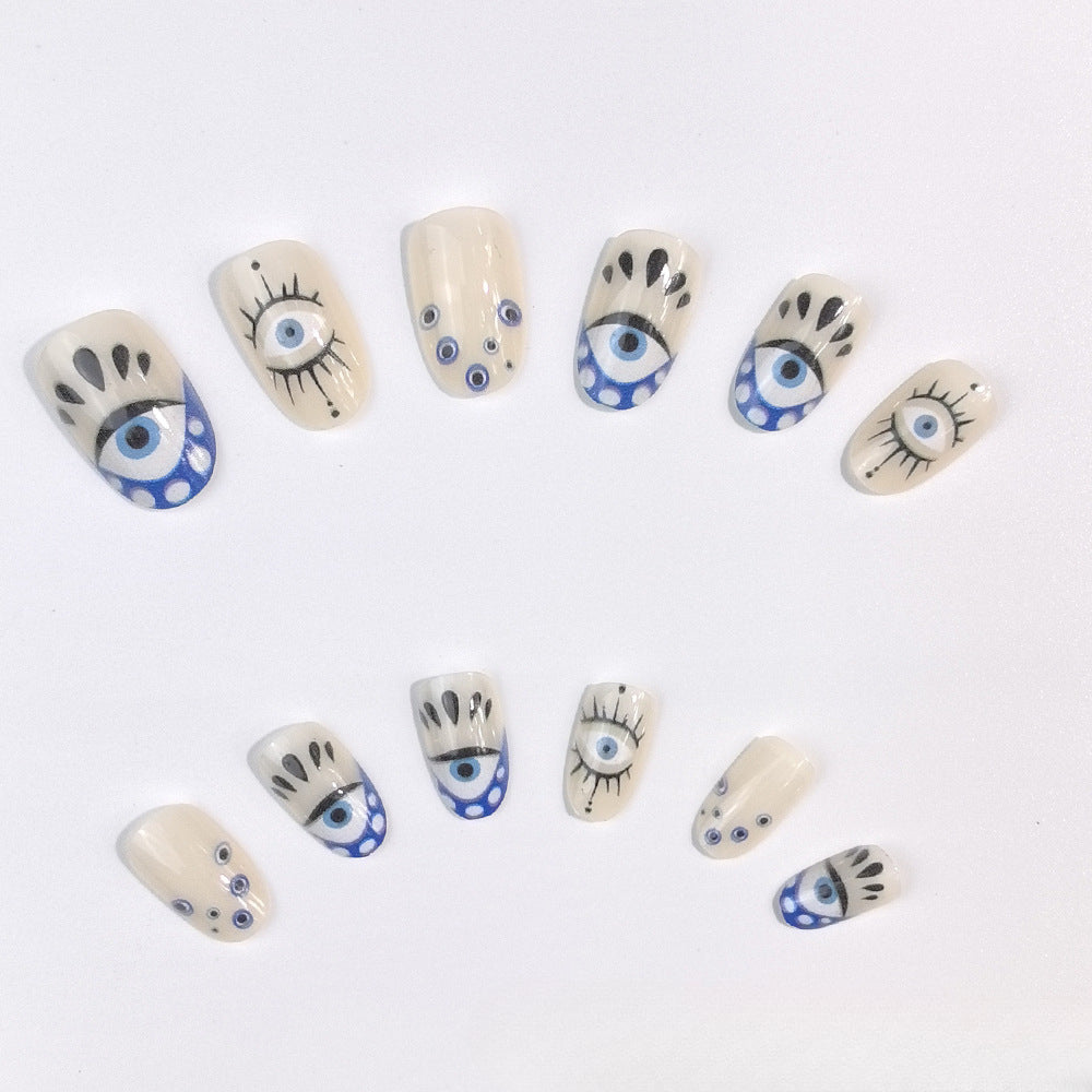 Wholesale 24 Pieces/box Press-on Nails Kits Nail Stickers ACC-NS-XingNai002