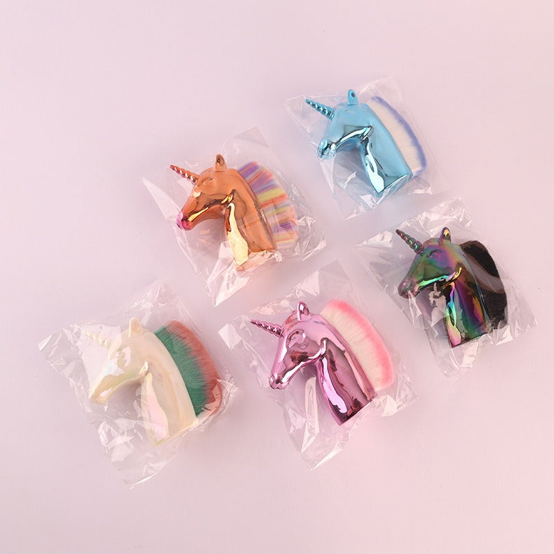 Wholesale Unicorn Large Blush Brush Makeup Contour Brush ACC-MB-Fengg003