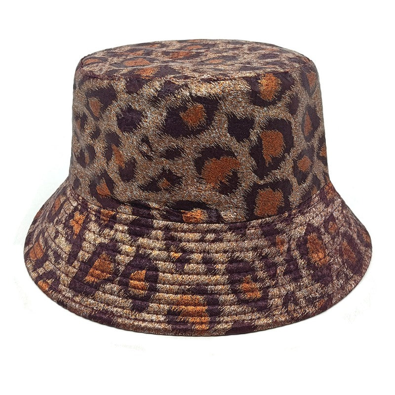 Wholesale Fashion Leopard Bucket Hat ACC-HT-ShunMa016