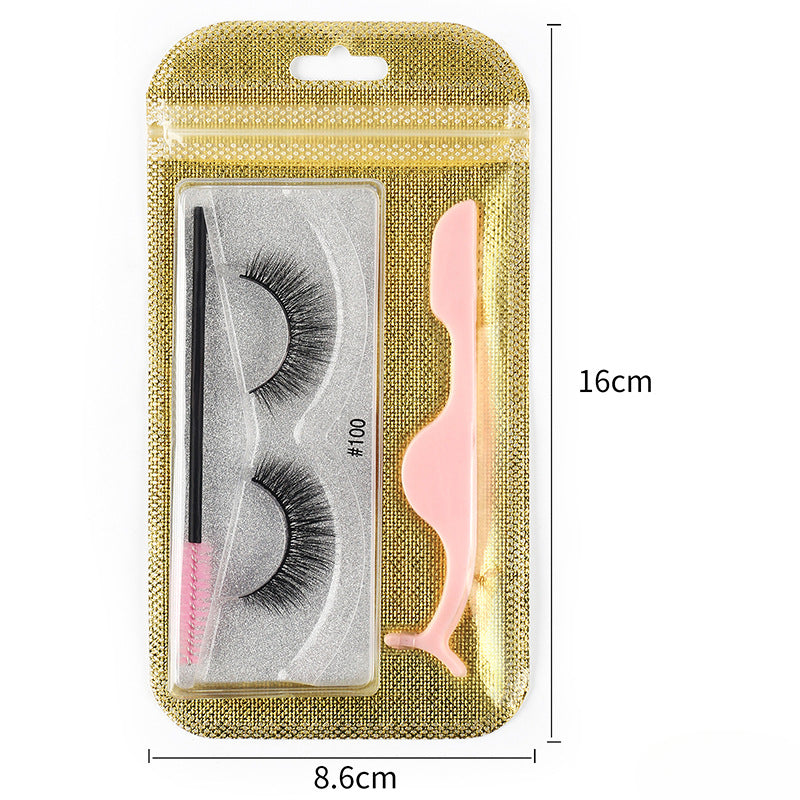 Wholesale Natural Thick 3d False Eyelashes ACC-FS-LJL001