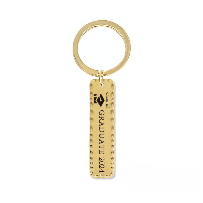 Wholesale 2024 Graduation Season Gift Inspirational Phrase Stainless Steel Keychain ACC-KC-Ganggu012