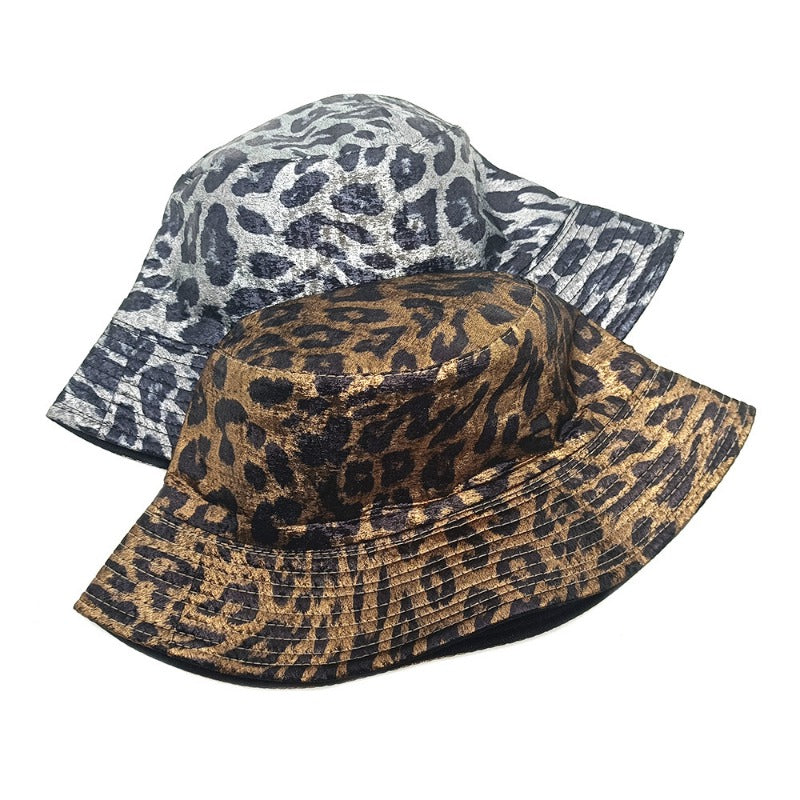 Wholesale Fashion Leopard Bucket Hat ACC-HT-ShunMa016
