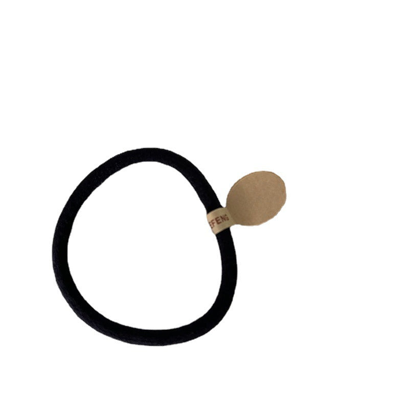 Wholesale Black Simple Basic Hair Tie Hair Scrunchies ACC-HS-Qianq001