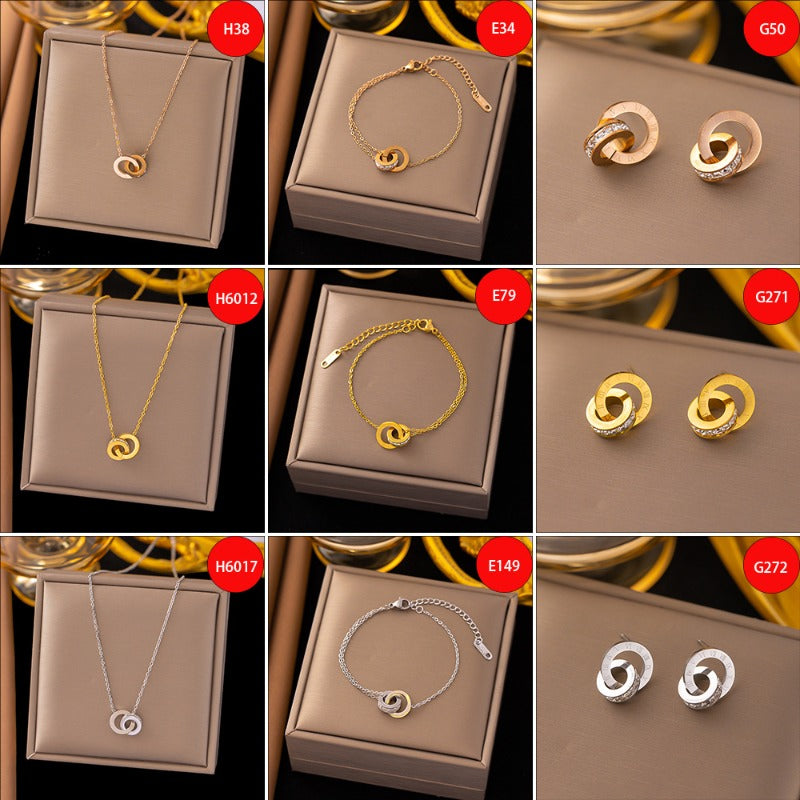 Wholesale Necklace Bracelet Sets ACC-NE-Qinji006