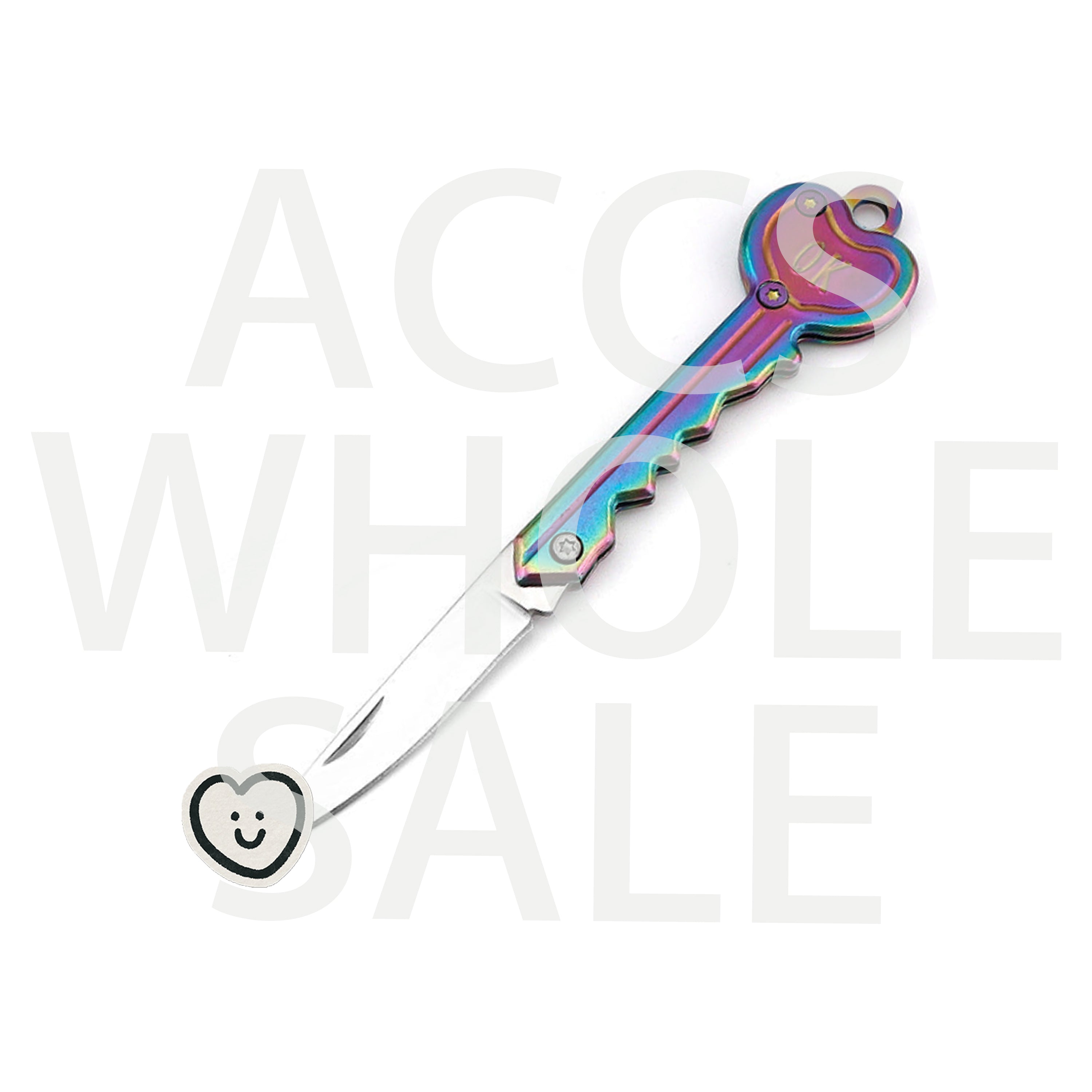 Wholesale Heart-shaped Mini Folding Express Unpacking Multifunctional Tool