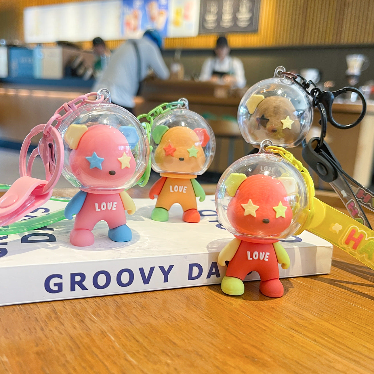 Wholesale Cartoon Cute PVC Soft Keychain ACC-KC-ZhiWu006