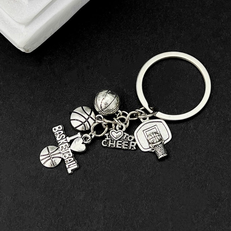 Wholesale Football Basketball Baseball Rugby Player Keychain ACC-KC-Luneng011