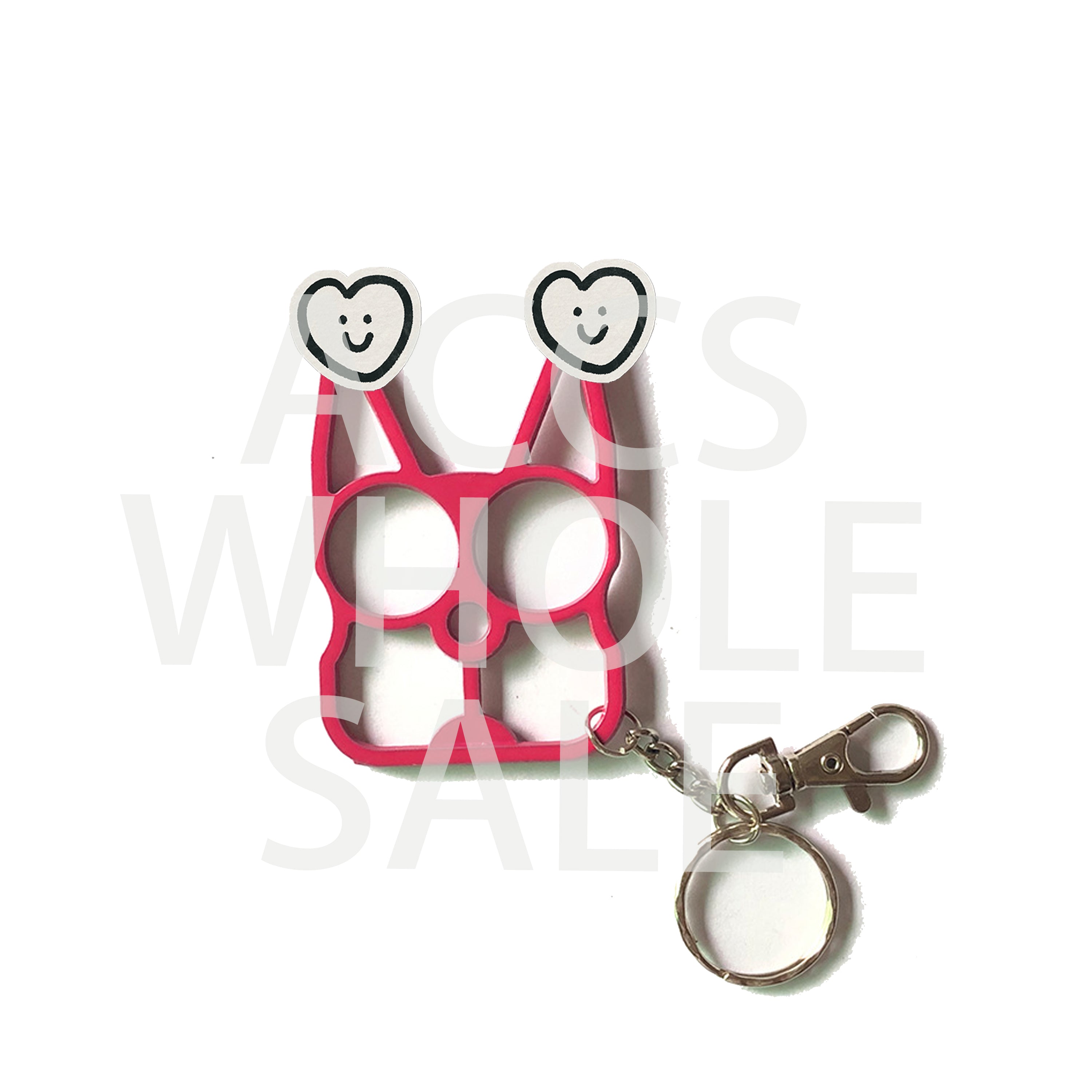 Wholesale Outdoor Gear Colorful Leopard Print Metal Keychains