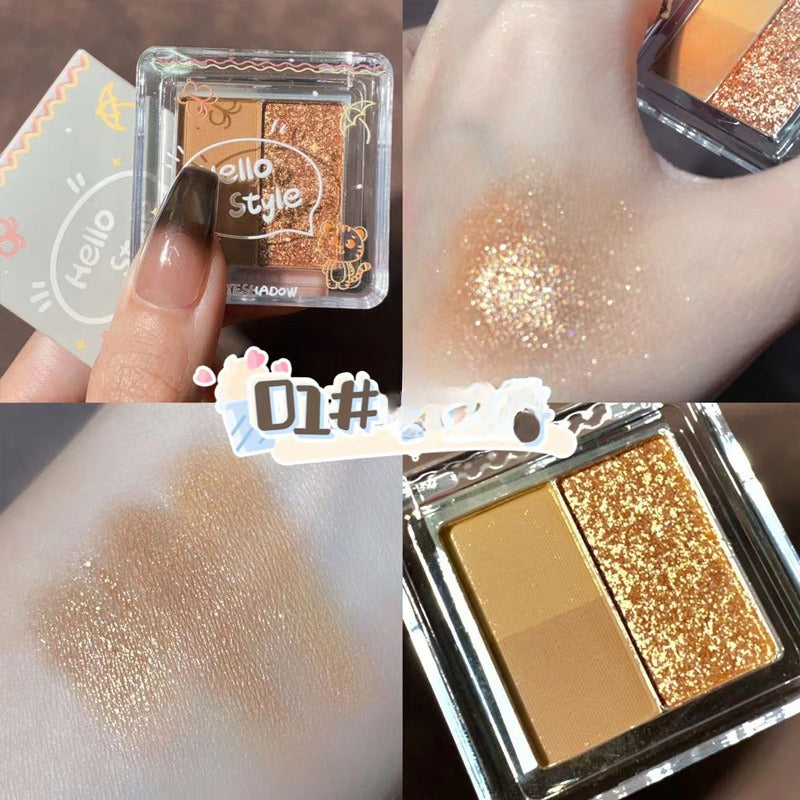 Wholesale Three-color and Four-color Earth-tone Eyeshadow Palette ACC-EW-Chengs001