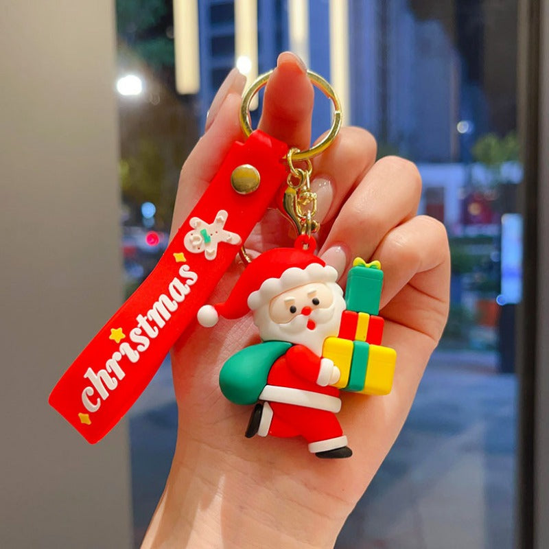 Wholesale Christmas Tree Reindeer Keychain ACC-KC-JinYao001