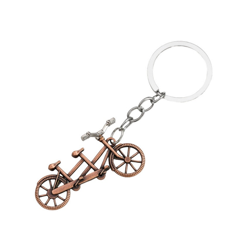 Wholesale Metal Simulation Bicycle Bicycle Mini Creative Keychain ACC-KC-RongRui030