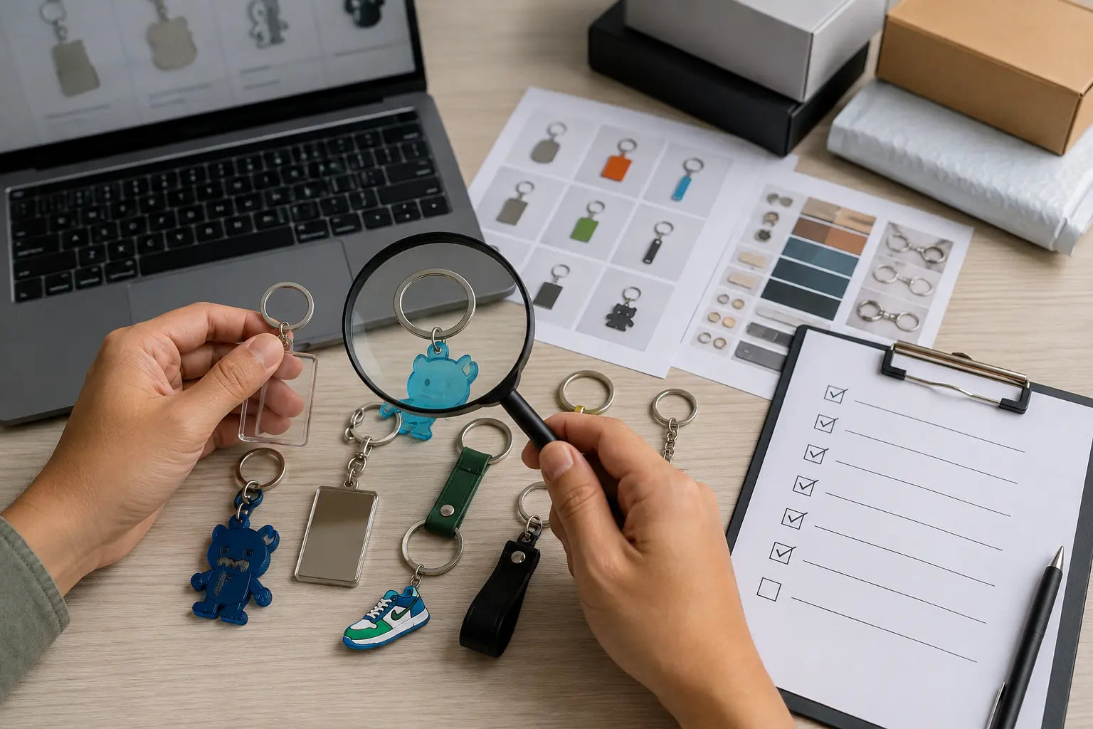 bulk custom keychain supplier comparison using official capabilities and Reddit buyer reviews
