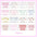 16pcs Bow Theme UV DTF Wraps Rub on Transfer Stickers for Mini Tumbler Cup Keychains Accessories DIY Gift Cup Sticker Gift