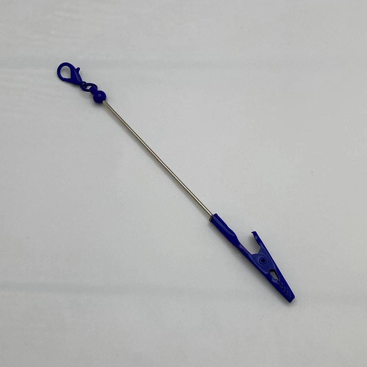 Wholesale Beadable Metal Card Grabber Keychains For Long Nails Macaron Color DIY Contactless Cards with Cards Puller ACC-008