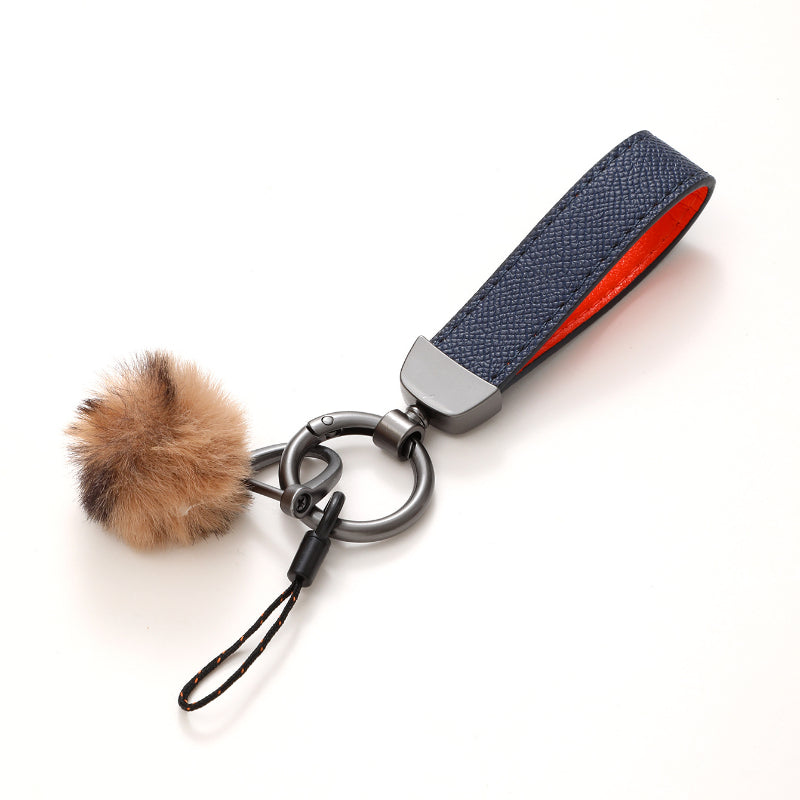 Wholesale Leather Plush Accessories Detachable Keychains ACC-KC-YiTian002