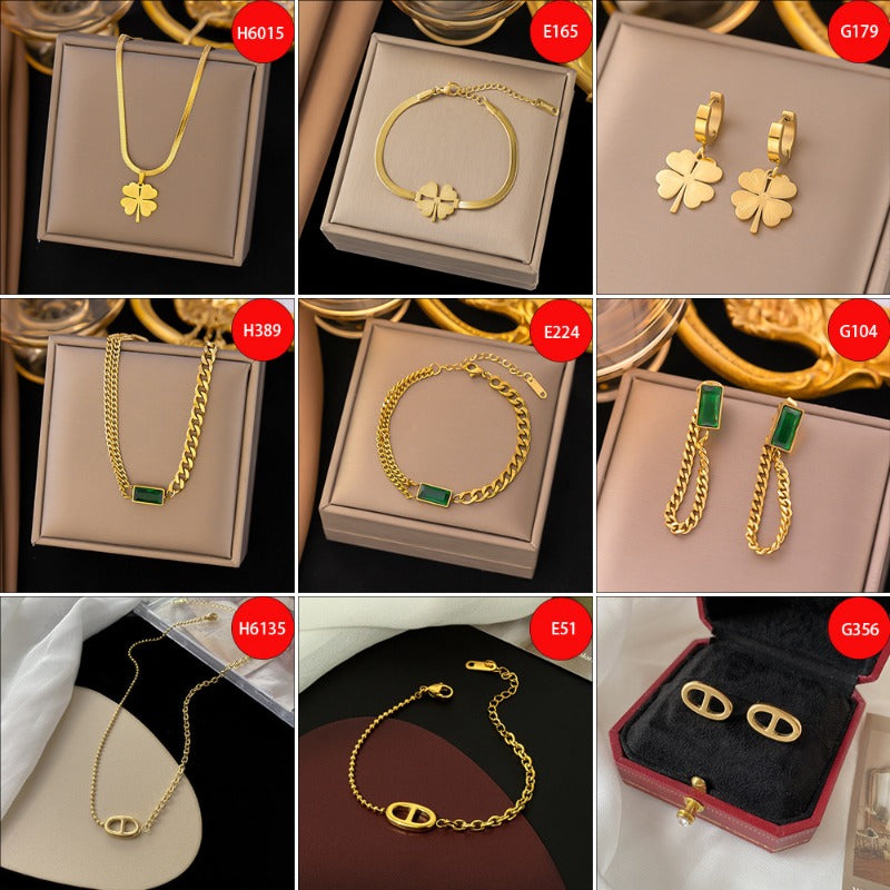 Wholesale Necklace Bracelet Sets ACC-NE-Qinji006