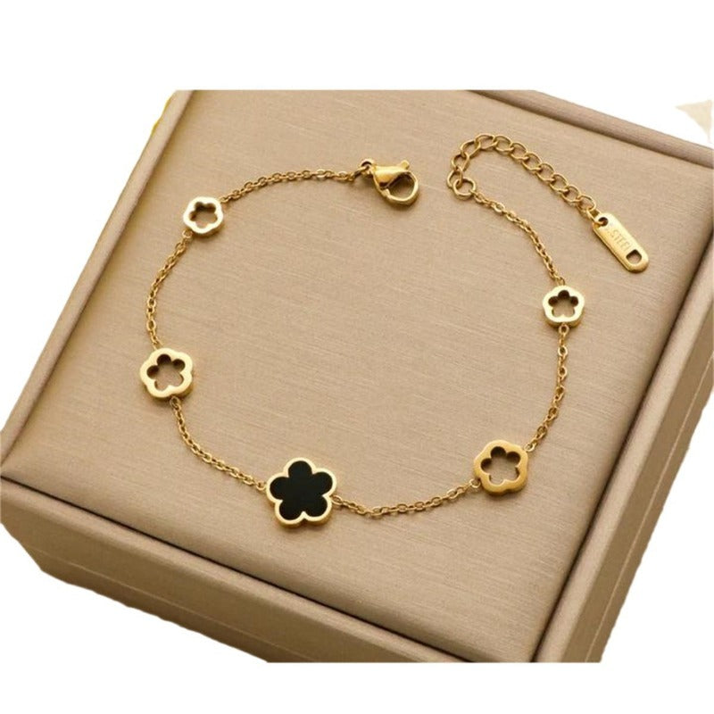 Wholesale Stainless steel Plum Bohemian Party Women's Bracelet ACC-BT-MS004