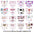 Wholesale 128pcs Nurse Theme UV DTF Cup Wraps for Mini Tumbler Cup Keychains Accessories DIY Gift Cup Sticker Gift ACC-UDW-OSM014