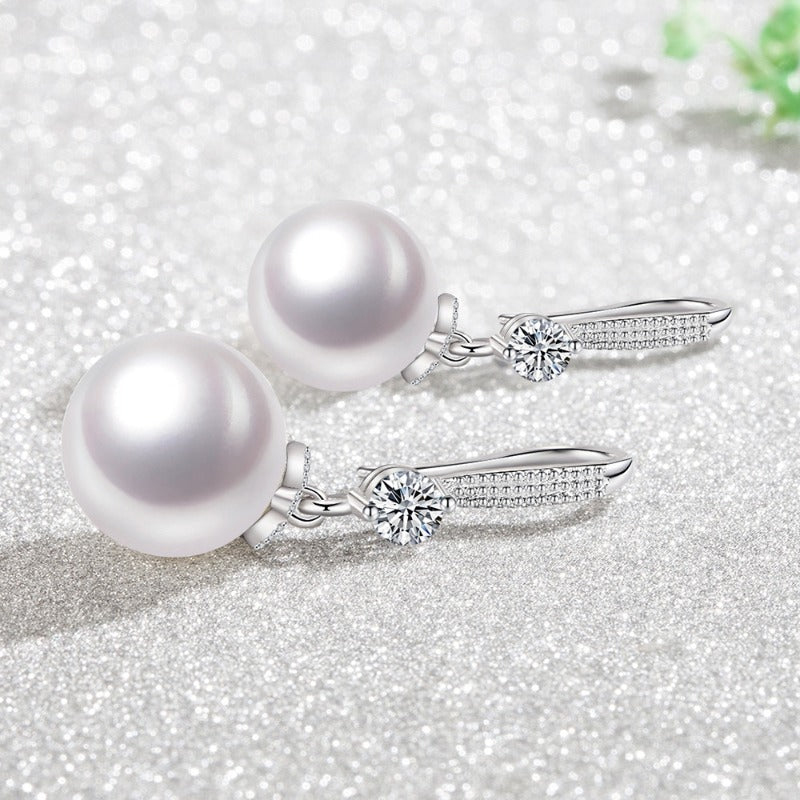 Wholesale Silver Plated Pearl Earrings ACC-ES-WeiHua004