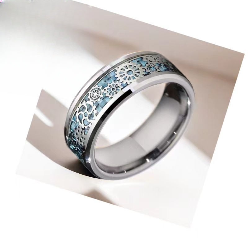 Wholesale Titanium Steel Rings Men's Rings ACC-RS-Ruih004