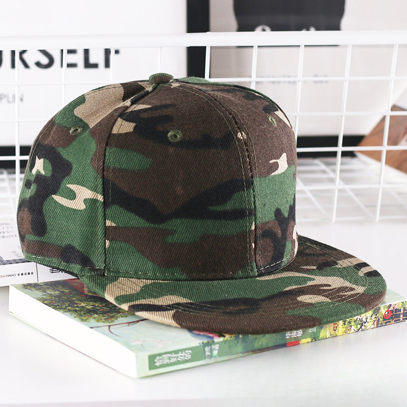 Wholesale Light Plate Camouflage Flat Brim Hat Trendy Baseball Cap ACC-HT-Huic011