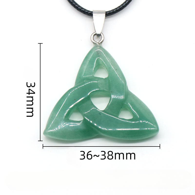 Wholesale Hollow Triangle Shape Pendant ACC-PT-KeSuo008