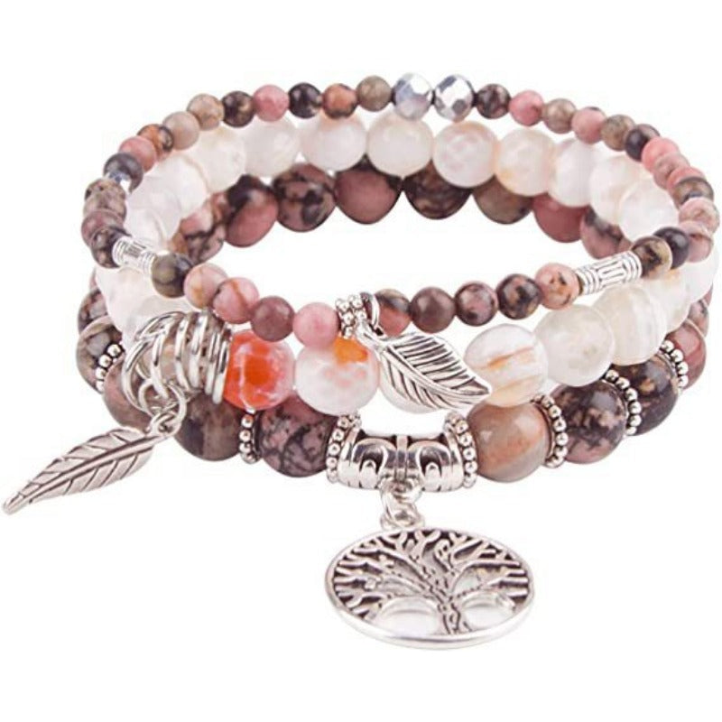 Wholesale of Natural Stone Tree of Life Bracelets ACC-BT-Zhongh003