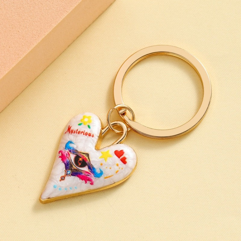 Wholesale Alloy Love Oil Drop Keychain ACC-KC-RongR086