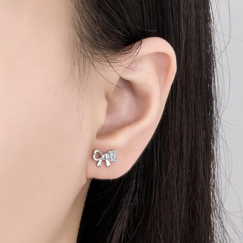 Wholesale Fashion Simple Bow Earrings ACC-ES-WeiHua003