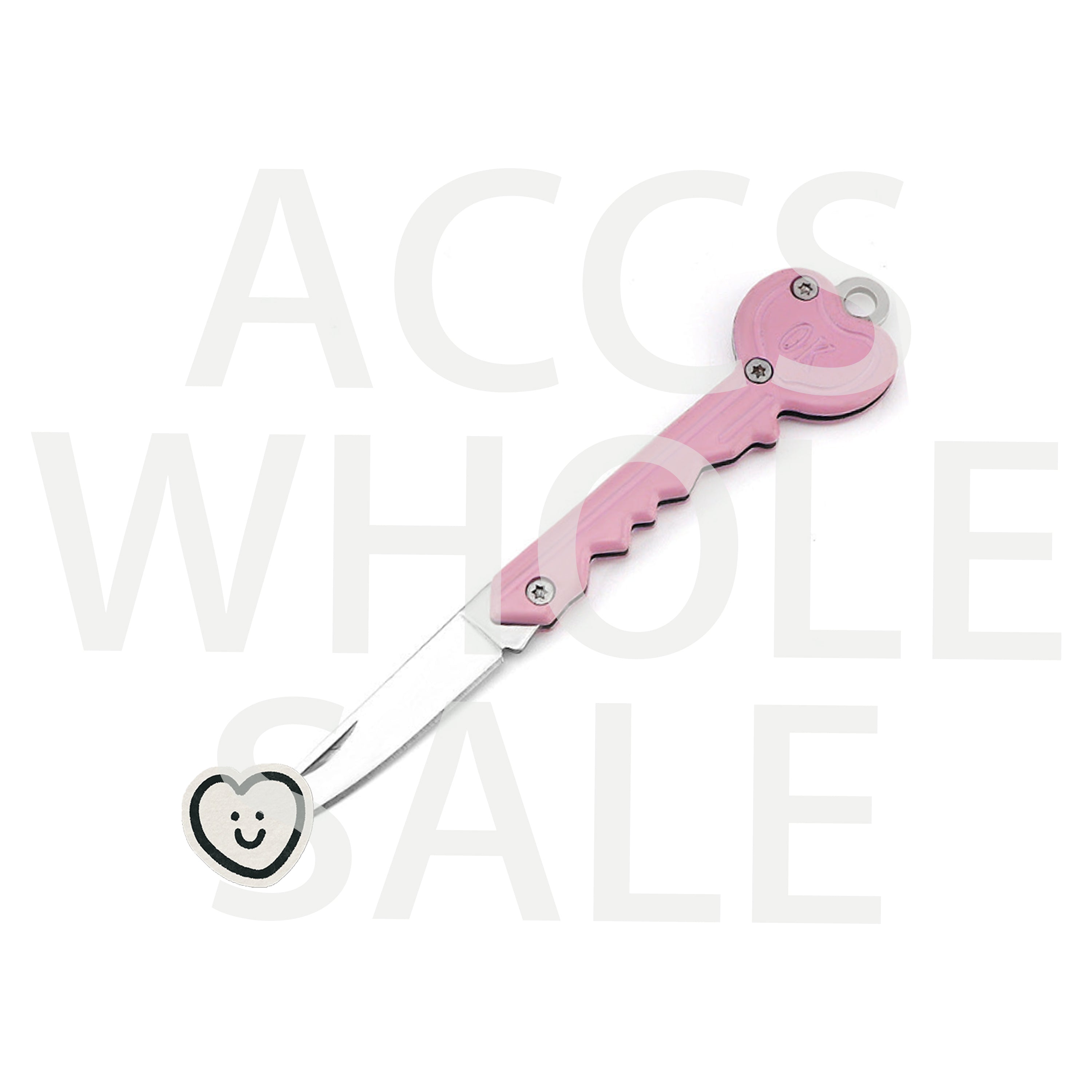 Wholesale Heart-shaped Mini Folding Express Unpacking Multifunctional Tool