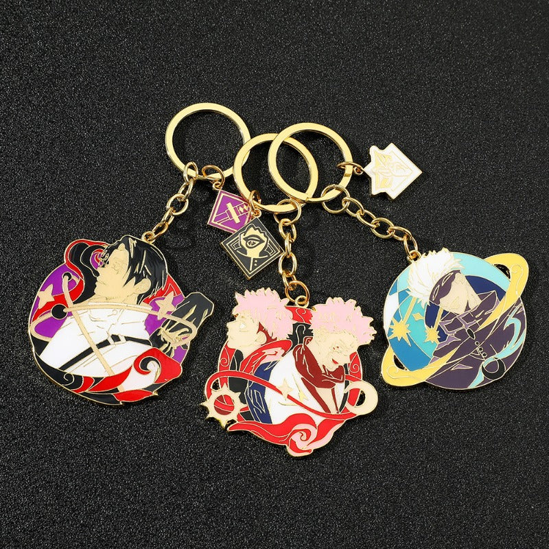 Wholesale Metal Cartoon Anime Keychain ACC-KC-Boshuo004