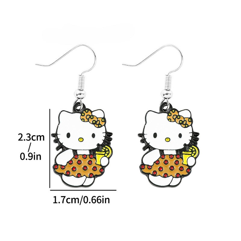 Wholesale Holiday Cute Fashion Kitten Earrings ACCVIP-ES-KeFeng007