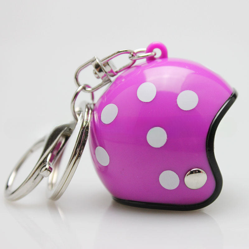 Wholesale Cartoon Pattern Motorcycle Cap Keychains ACC-KC-Lans001