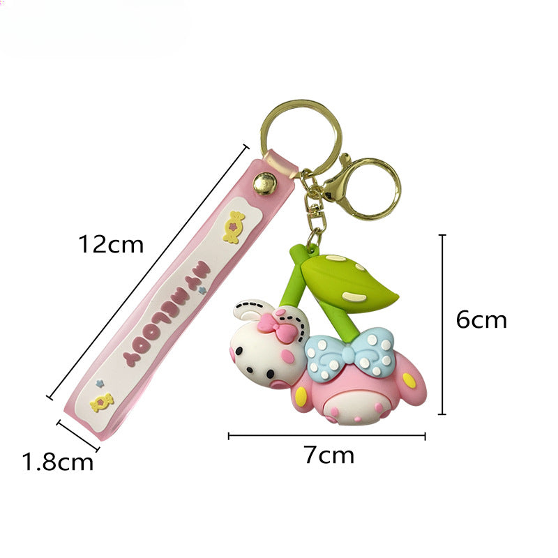 Wholesale Cartoon Cute Silicone Keychain ACCVIP-KC-Tangh001