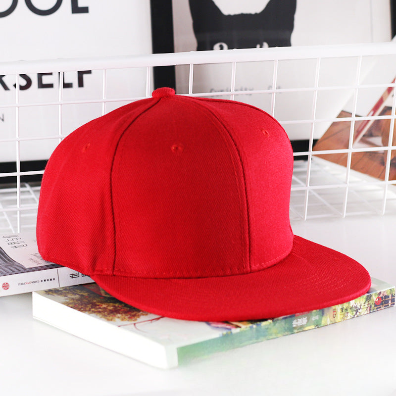 Wholesale Solid Color Flat Brim Hat Baseball Cap ACC-HT-Huic010