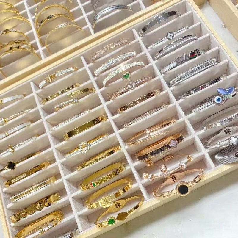 Wholesale Titanium Steel Bracelet Clasp Opening ACC-BT-Ruif004