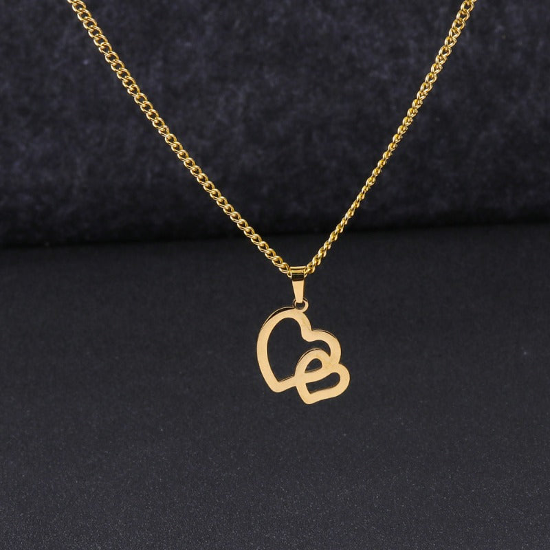 Wholesale Stainless Steel Butterfly Evil Eye Necklace ACC-NE-FeiLing008