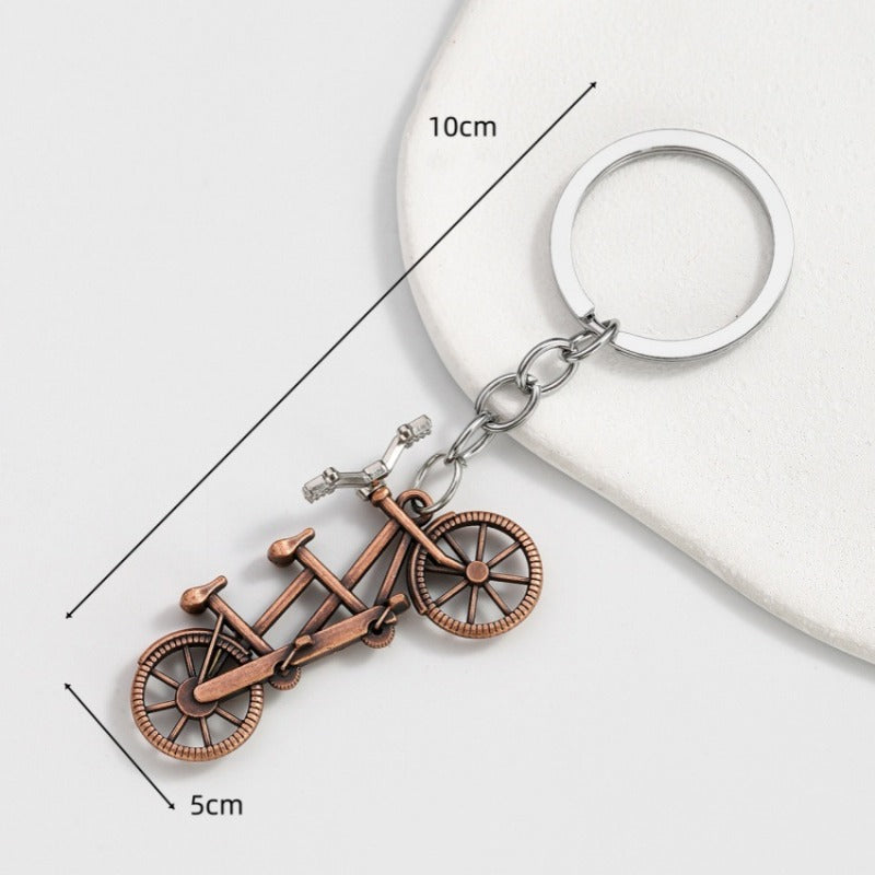 Wholesale Metal Simulation Bicycle Bicycle Mini Creative Keychain ACC-KC-RongRui030