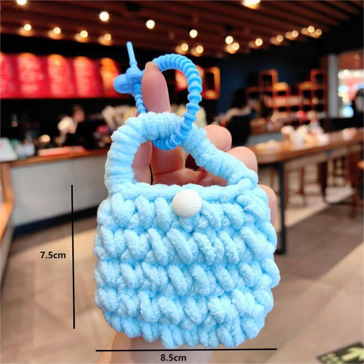 Wholesale Yarn Coin Purse Keychain Lanyard Keychain Keychain Wallet ACC-KC-AiLe001