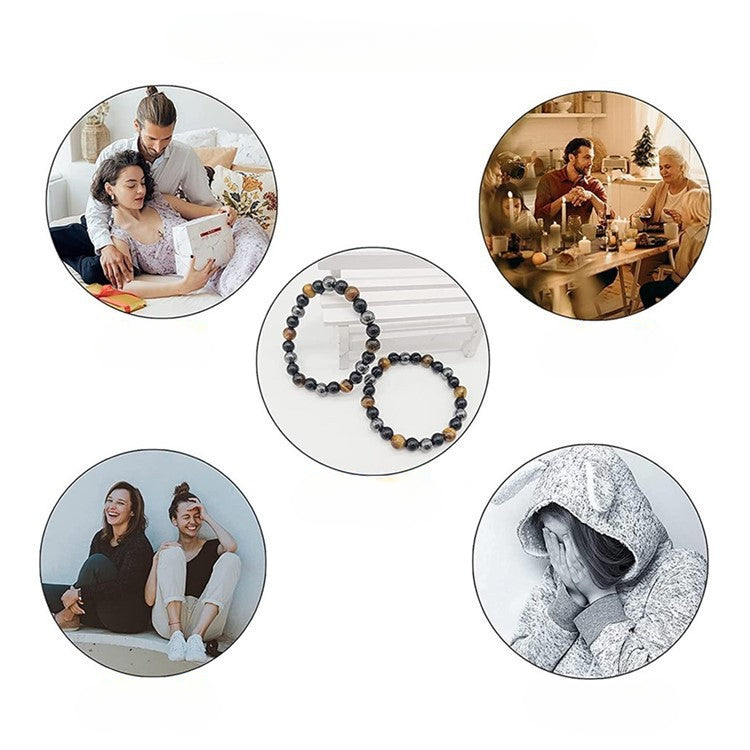 Wholesale Tiger Eye Stone Bracelet Natural Stone Bracelet 6mm8mm10mm ACC-BT-ZhongH025