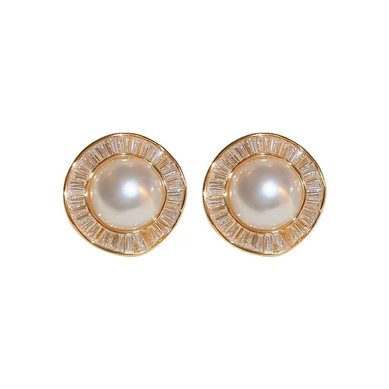 Wholesale Micro-Inlaid Zirconia Light Luxury Earrings  ACC-ES-ZhiLing005