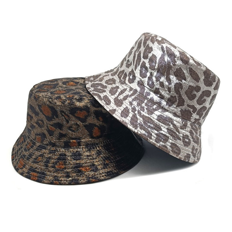 Wholesale Fashion Leopard Bucket Hat ACC-HT-ShunMa016