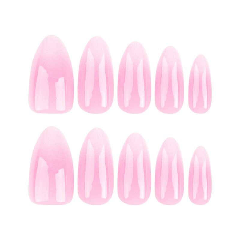Wholesale 24 Pieces/box Gradient Pink Nails Kits Nail Stickers ACC-NS-LeFan228