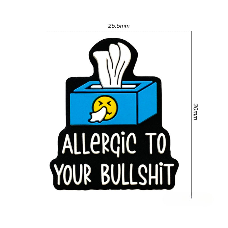 Wholesale 10pcs Tissue Paper Cartoon Loose Beads Creative Multifunctional Silicone Beads ACC-BDS-WDX208