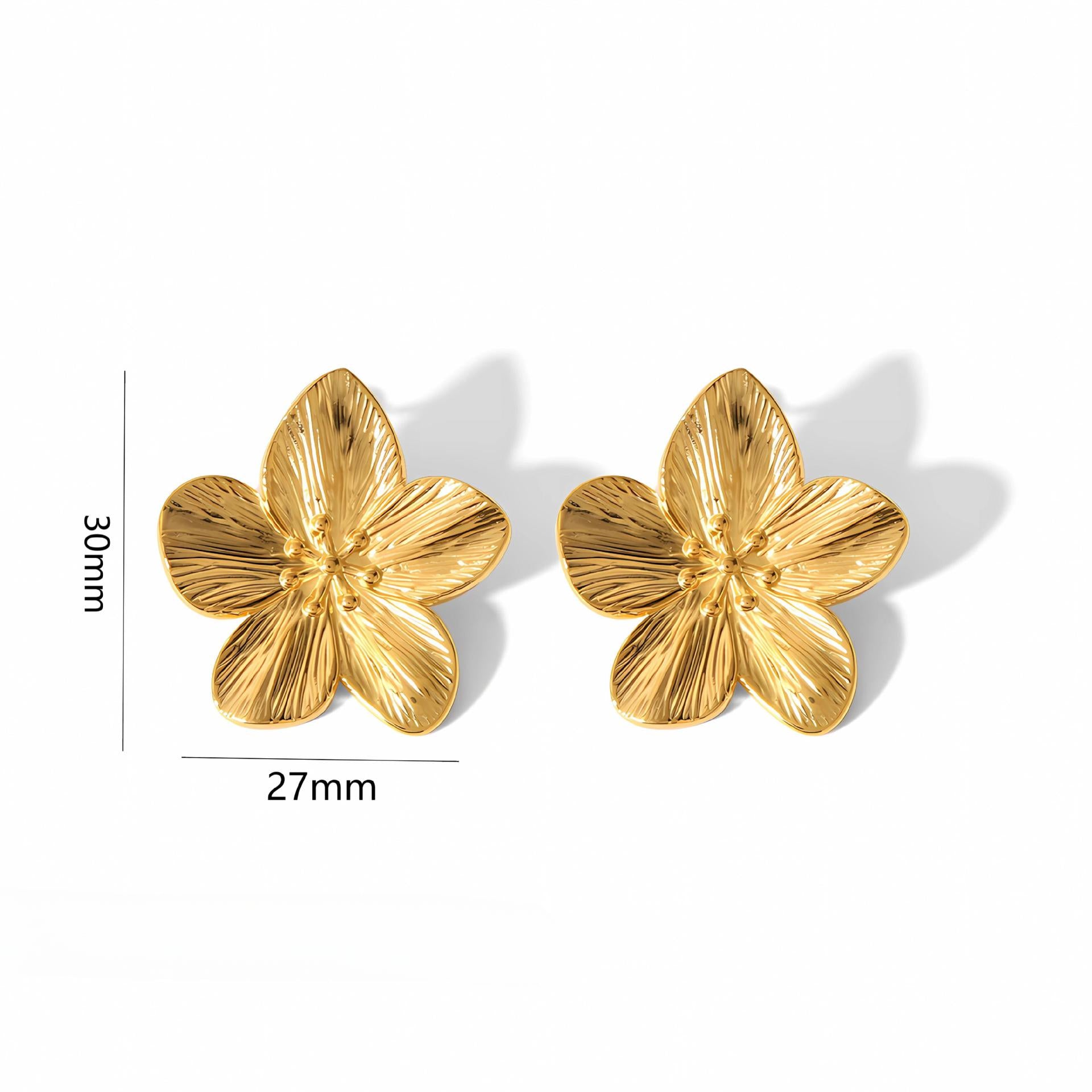 Wholesale 18K Gold Stainless Steel Earrings ACC-ES-LiQuan006