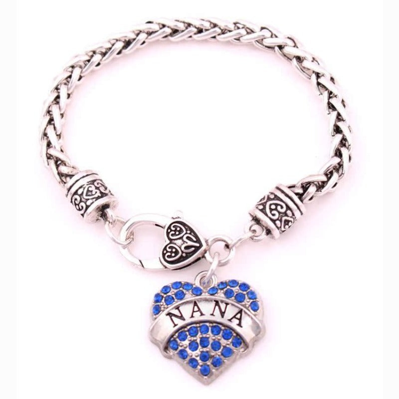 Wholesale Alloy Women's Heart Diamond Bracelet ACC-BT-Houh005