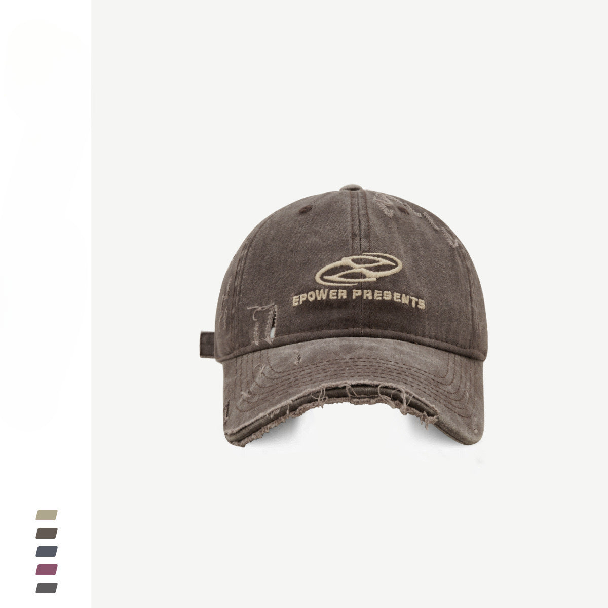 Wholesale Ripped Denim Cotton Hat Baseball Cap ACC-HT-KME006